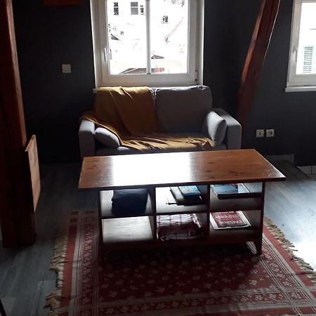 Appartement Au-Dessus Des Toits Plein Centre Avec Vue Sur Les Vignes à Barr Extérieur photo