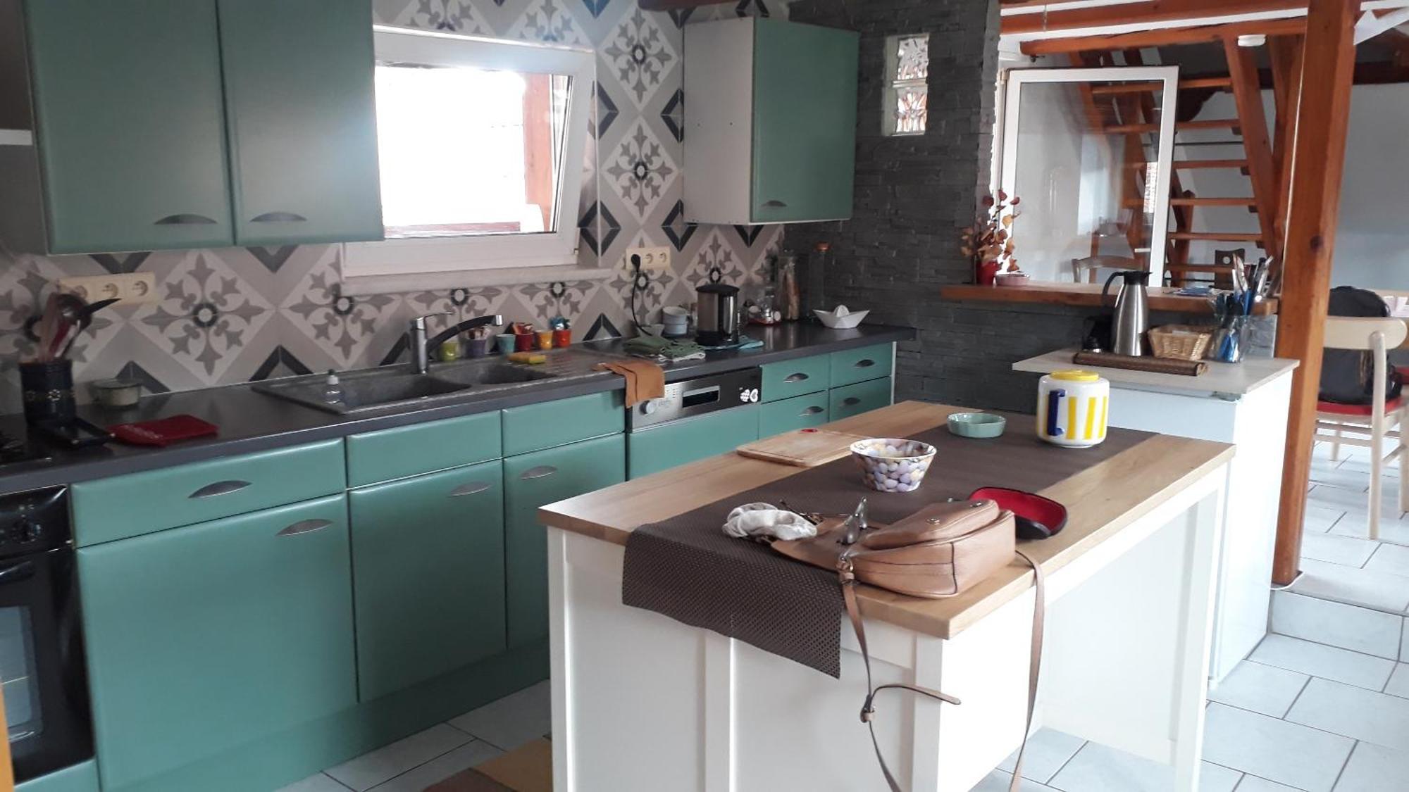 Appartement Au-Dessus Des Toits Plein Centre Avec Vue Sur Les Vignes à Barr Extérieur photo